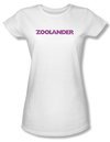 Zoolander Shirt Juniors Logo White Tee T-Shirt