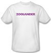 Zoolander Shirt Logo Adult White Tee T-Shirt