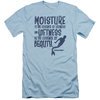 Zoolander Slim Fit Shirt Merman Light Blue Tee T-Shirt