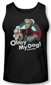 Zoolander Tank Top Obey My Dog Black Tanktop