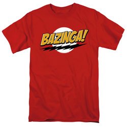 Big Band Theory BAZINGA T-shirt - Red