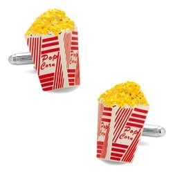 3D Popcorn Cufflinks