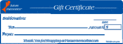 50 Dollar Gift Certificates