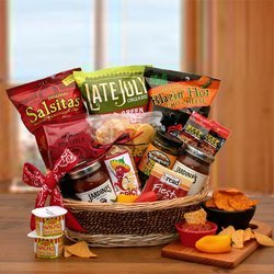 A Little Spice Gourmet Chips & Salsa Gift Basket