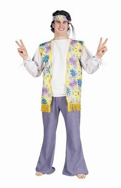 Adult 60s Flower Child Hippie Costume