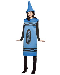 Adult Crayola Crayon Costume - Blue