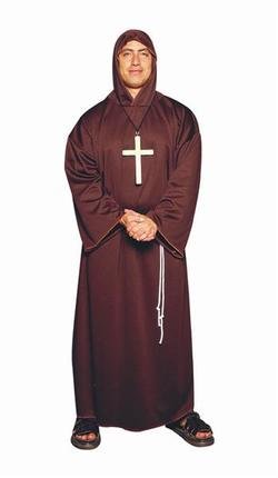 Adult Deluxe Hooded Monk Costume