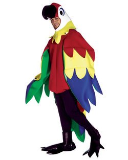 Adult Deluxe Parrot Costume