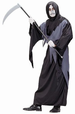 Adult Gray Grim Reaper Costume