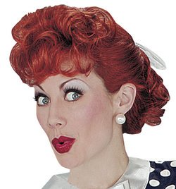 Adult I Love Lucy Wig