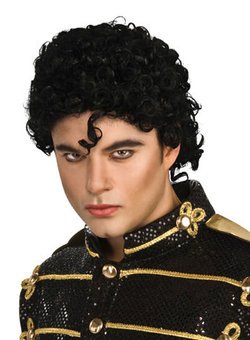 Adult Michael Jackson Curly Wig