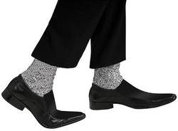 Adult Michael Jackson Sequin Socks