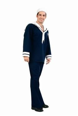 Adult Navy Blue Sailor Costume