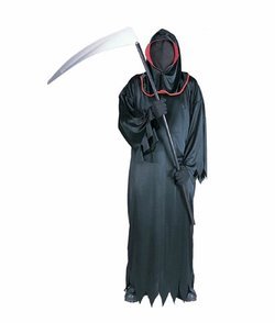 Adult Red Grim Reaper Costume