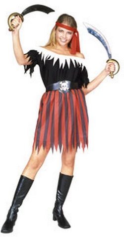 Adult Woman's Pirate Halloween Costume