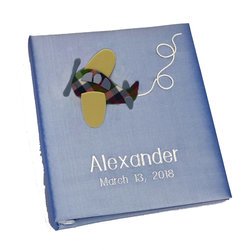 Airplane Personalized Baby Memory Book