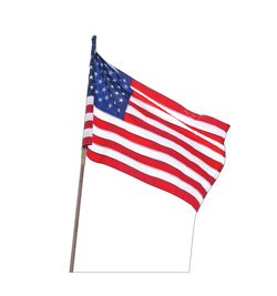 American Flag Cardboard Cutout