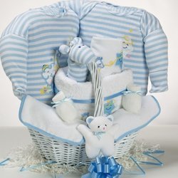 Baby Catch-A-Star Gift Basket<br> for Boy