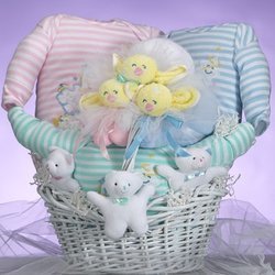 Baby Catch-A-Star Triplets Gift Basket