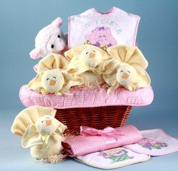Baby Girl Easter Gift Basket of Joy