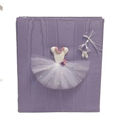 Ballerina Personalized Baby Photo Album - Large - Ring Bound