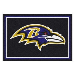 Baltimore Ravens Floor Rug - 5x8