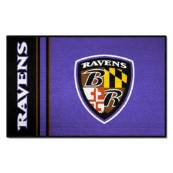 Baltimore Ravens Rug - Uniform Inspired Logo