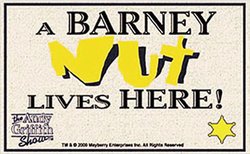 Barney Nut Welcome Mat