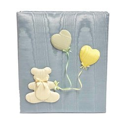 Bear & Balloons Personalized Baby Memory Book
