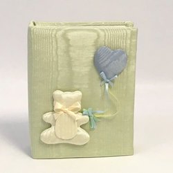 Bear & Balloons Personalized Baby Photo Album - Small