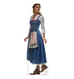 Belle Disney Beauty and the Beast Live Action Cardboard Cutout