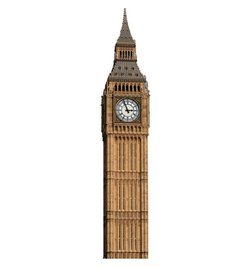 Big Ben Clock Tower Cardboard Cutout