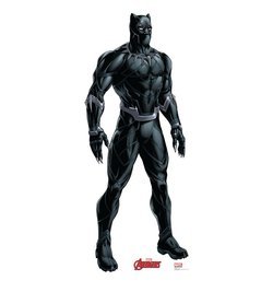 Black Panther Avengers Animated Cardboard Cutout