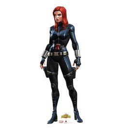 Black Widow Marvel Contest of Champions Game Cardboard Cutout