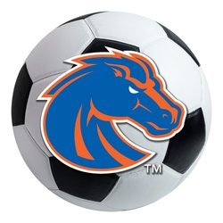 Boise State University Soccer Ball Rug
