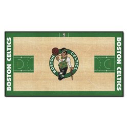 Boston Celtics Basketball Court Runner Rug
