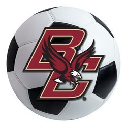 Boston College Soccer Ball Rug