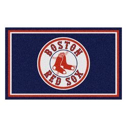 Boston Red Sox Floor Rug - 4x6