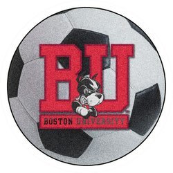 Boston University Soccer Ball Rug