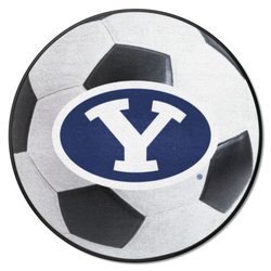 Brigham Young University Soccer Ball Rug