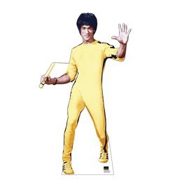 Bruce Lee Yellow Jumpsuit Cardboard Cutout