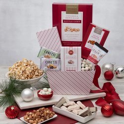 Candy Canes and Peppermint Gift Basket