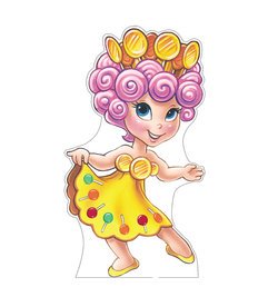 Candyland Lolly Cardboard Cutout