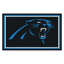 Carolina Panthers Floor Rug - 4x6