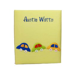 Cars Personalized Baby Photo Album - Large - Ring Bound