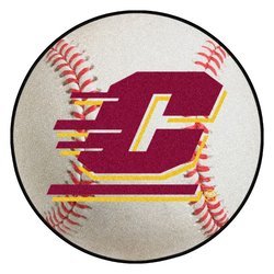 Central Michigan University Baseball Rug