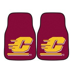 Central Michigan University Car Mat Set