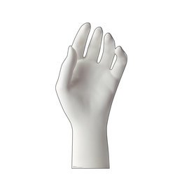 Ceramic Hand Cardboard Cutout