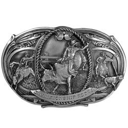 Championship Rodeo Antiqued Buckle