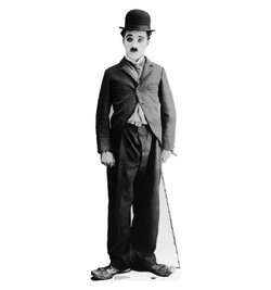 Charlie Chaplin Little Tramp Cardboard Cutout